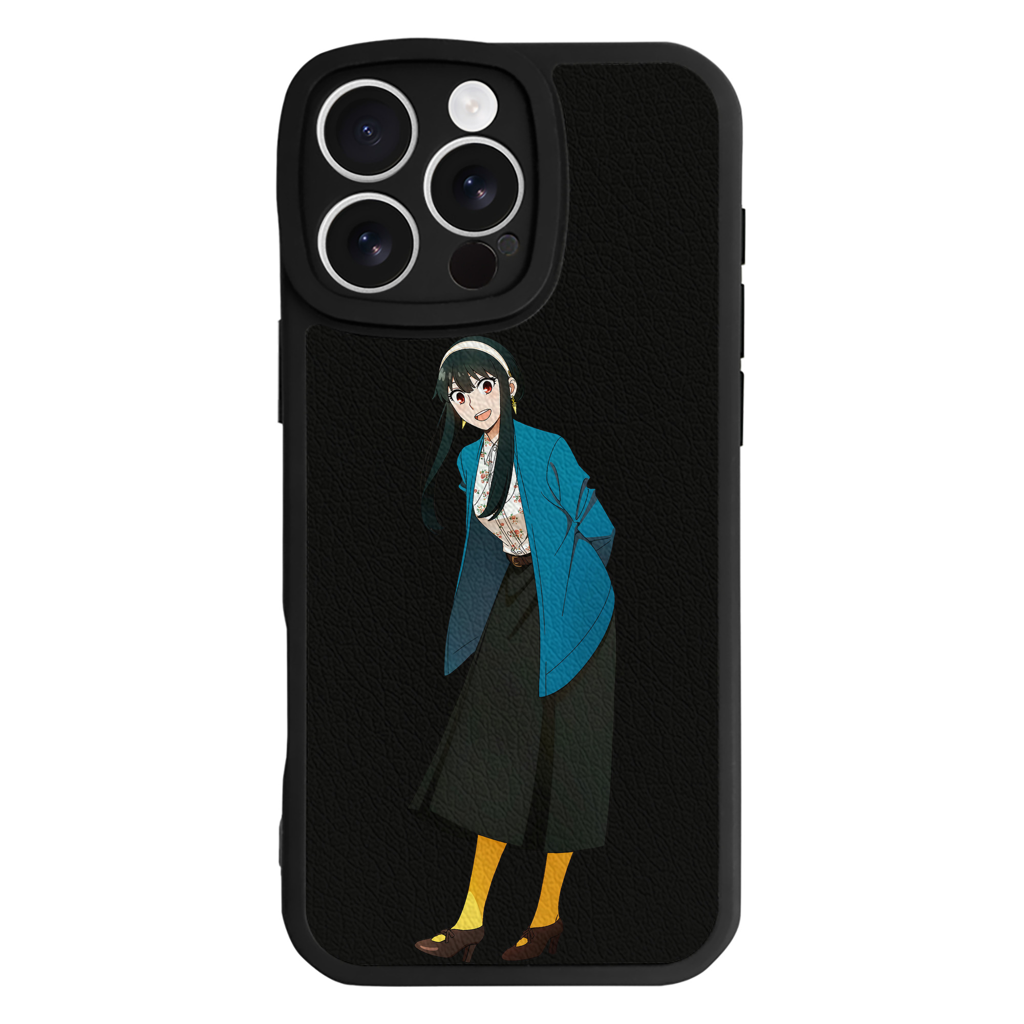 （画像用） SPY×FAMILY间谍家家酒 【iPhone 16シリーズ対応】シリコンスマホケース（レザー調） 材質：シリコン